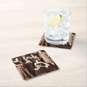 Dessous-de-verre Carré En Papier Dessous-de-verres (En situation)