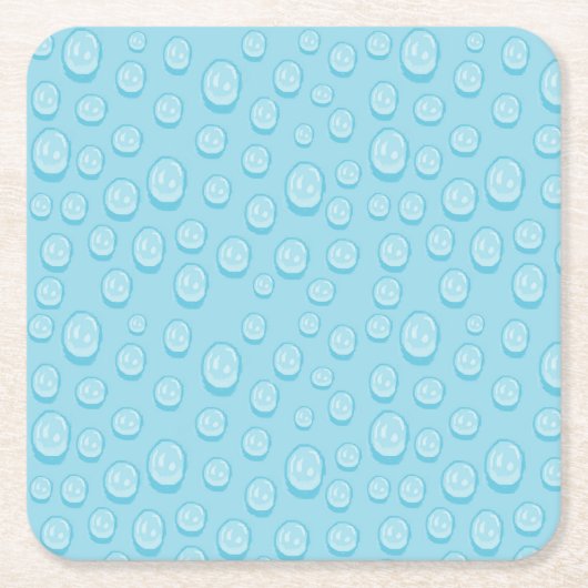 Dessous-de-verre Carré En Papier Dew drops (Devant)