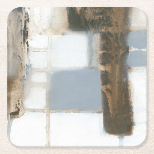 Dessous-de-verre Carré En Papier Disposition modulaire II