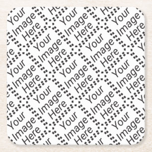 Dessous-de-verre Carré En Papier Do-it-yourself. Faites-lui totalement le vôtre,