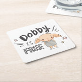 Dessous-de-verre Carré En Papier Dobby Gratuit (Incliné)