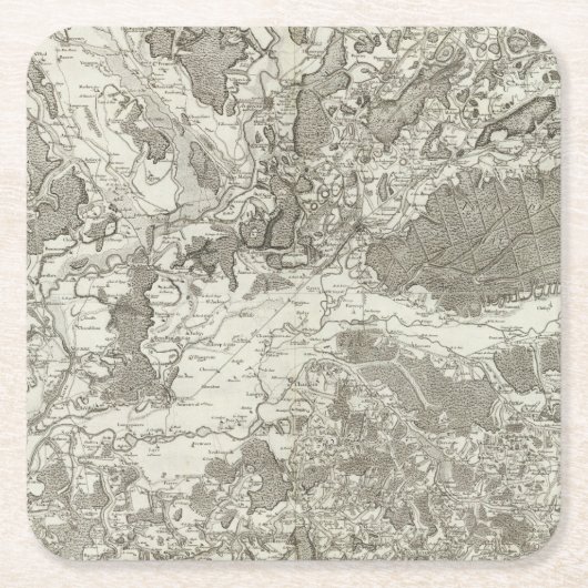 Dessous-de-verre Carré En Papier Dole, Auxonne (Devant)