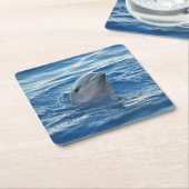 Dessous-de-verre Carré En Papier Dolphin (Incliné)