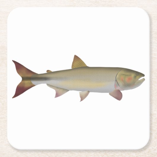 Dessous-de-verre Carré En Papier Dorado (Devant)