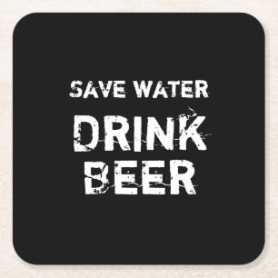 Dessous-de-verre Carré En Papier Drôle