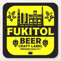 Drôle Étiquettes de la bière de Noël