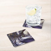 Dessous-de-verre Carré En Papier Dusting the Piano (En situation)