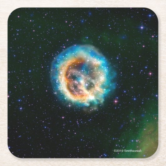 Dessous-de-verre Carré En Papier E0102, ajoutant une nouvelle dimension à une (Devant)