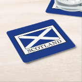 Dessous-de-verre Carré En Papier Écosse (Incliné)