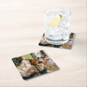 Dessous-de-verre Carré En Papier Edgar Degas La Classe Danse (En situation)