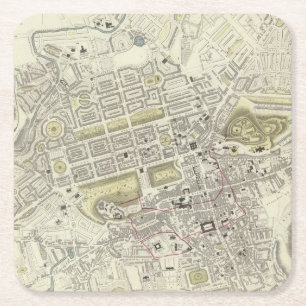 Dessous-de-verre Carré En Papier Edimbourg