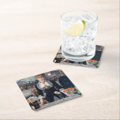 Dessous-de-verre Carré En Papier Edouard Manet - Un bar aux Folies-Bergere (En situation)