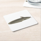 Dessous-de-verre Carré En Papier Eeltail (Incliné)