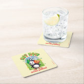 Dessous-de-verre Carré En Papier Elf the Movie | Pas maintenant Arctic Puffin! (En situation)