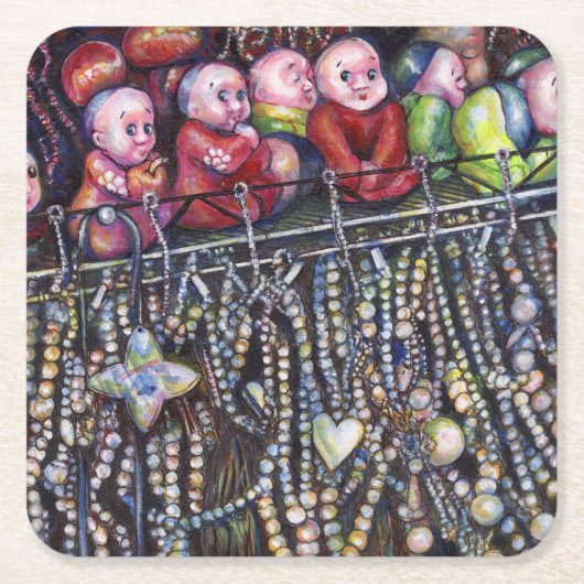 Dessous-de-verre Carré En Papier Épitomiser (Devant)