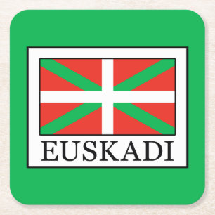 Dessous-de-verre Carré En Papier Euskadi