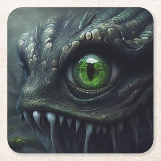 Dessous-de-verre Carré En Papier Eye (Devant)