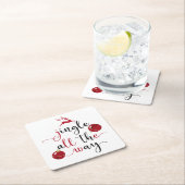 Dessous-de-verre Carré En Papier faire du jingle (En situation)