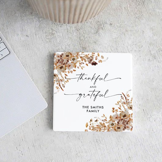 Dessous-de-verre Carré En Papier Fall Leaves Thanksgiving Dinner