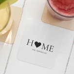 Dessous-de-verre Carré En Papier Famille familiale minimaliste moderne Cadeau perso<br><div class="desc">Bienvenue à notre collection de la famille minimale moderne sur Zazzle - la destination idéale pour les cadeaux personnalisés qui élèvent votre maison et célèbrent les liens familiaux. Notre sélection soignée de produits allie harmonieusement design contemporain et chaleur familiale, créant une touche unique et élégante pour vos espaces de vie....</div>