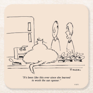 Dessous-de-verre Carré En Papier Fat