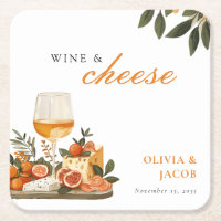 Fête de fiançailles vin et fromage
