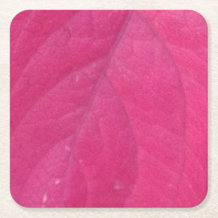 Dessous-de-verre Carré En Papier Feuille d'automne pourpre