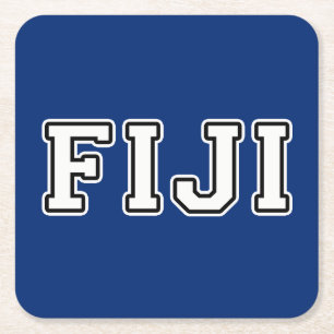 Dessous-de-verre Carré En Papier Fidji