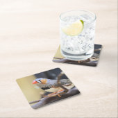 Dessous-de-verre Carré En Papier Finch (En situation)