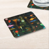 Dessous-de-verre Carré En Papier Fish Magic, Paul Klee (Incliné)