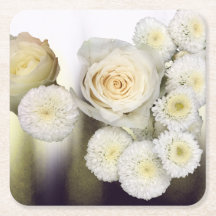 Fleurs Crème Élégantes