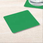 Dessous-de-verre Carré En Papier Fond vert avec bordure blanche pour une esthétique<br><div class="desc">6 Dessous de Verre Carrés Personnalisés pour Chaque Événement.</div>