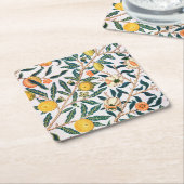Dessous-de-verre Carré En Papier Four Fruit, William Morris (Incliné)