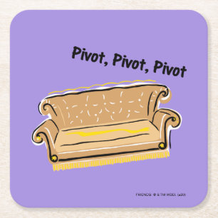 Dessous-de-verre Carré En Papier FRIENDS™ Pivot