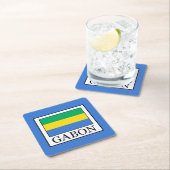 Dessous-de-verre Carré En Papier Gabon (En situation)