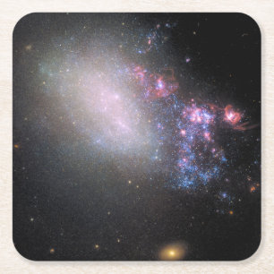 Dessous-de-verre Carré En Papier Galaxie irrégulière Ngc 4485
