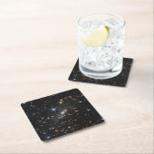 Dessous-de-verre Carré En Papier Galaxy Cluster Smacs 0723. (En situation)