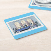 Dessous-de-verre Carré En Papier George Barbier (Incliné)