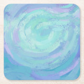 Dessous-de-verre Carré En Papier Glacier (Devant)