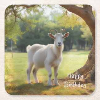 Dessous-de-verre Carré En Papier Goat Lover Mug