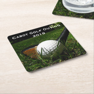 Dessous-de-verre Carré En Papier Golf 101