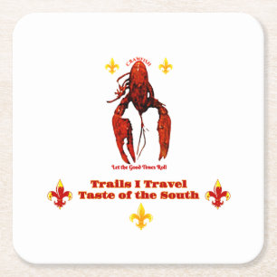 Dessous-de-verre Carré En Papier Goût du Sud