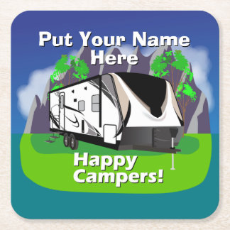 Dessous-de-verre Carré En Papier Grand Design Imagine 2150RB Happy Camper Design