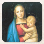 Dessous-de-verre Carré En Papier Granduca Madonna, Raphael (Devant)
