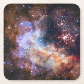 Dessous-de-verre Carré En Papier Grappe étoile céleste de la NASA (Devant)