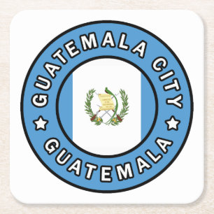 Dessous-de-verre Carré En Papier Guatemala