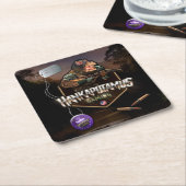 Dessous-de-verre Carré En Papier Hankapotamus (Incliné)