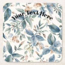 Harmonie Botanique Minimaliste - Vert Clair et Bei