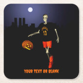 Dessous-de-verre Carré En Papier Haunted Hoops (Devant)