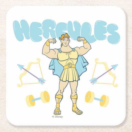 Dessous-de-verre Carré En Papier Hercules Arrows and Dumbbells Flex Square Paper Co (Devant)